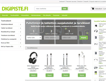 Tablet Screenshot of digipiste.fi
